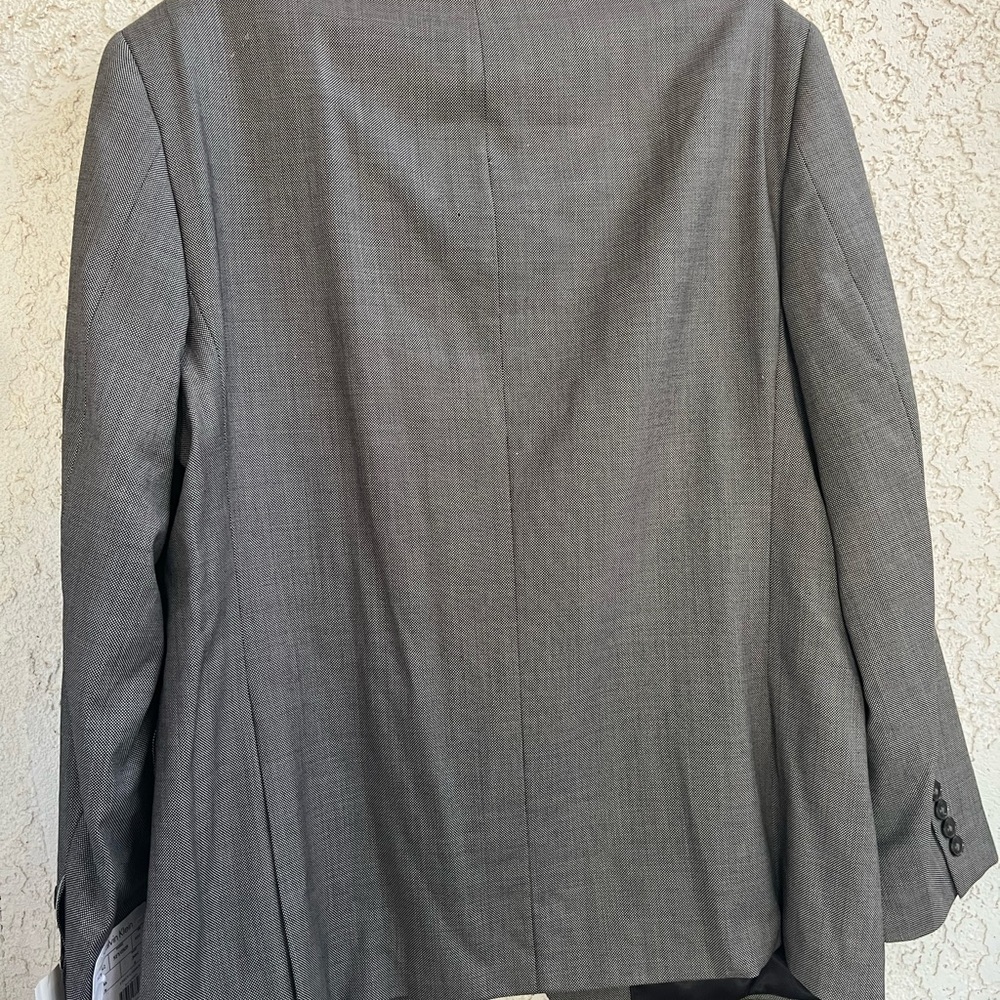 Calvin Klein Men's Charcoal Blazer - Picture 5 of 9